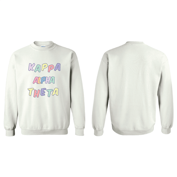 Happy Sweatshirt (Sororities G-Z)