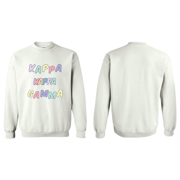 Happy Sweatshirt (Sororities G-Z)