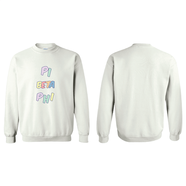 Happy Sweatshirt (Sororities G-Z)