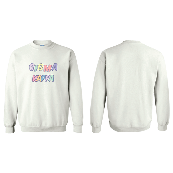 Happy Sweatshirt (Sororities G-Z)