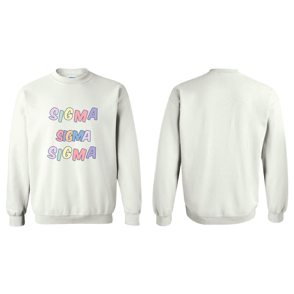 Happy Sweatshirt (Sororities G-Z)