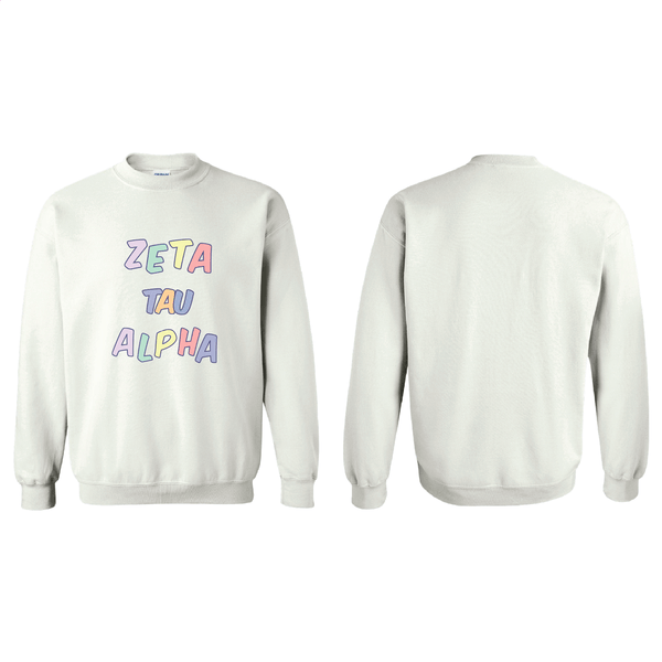 Happy Sweatshirt (Sororities G-Z)