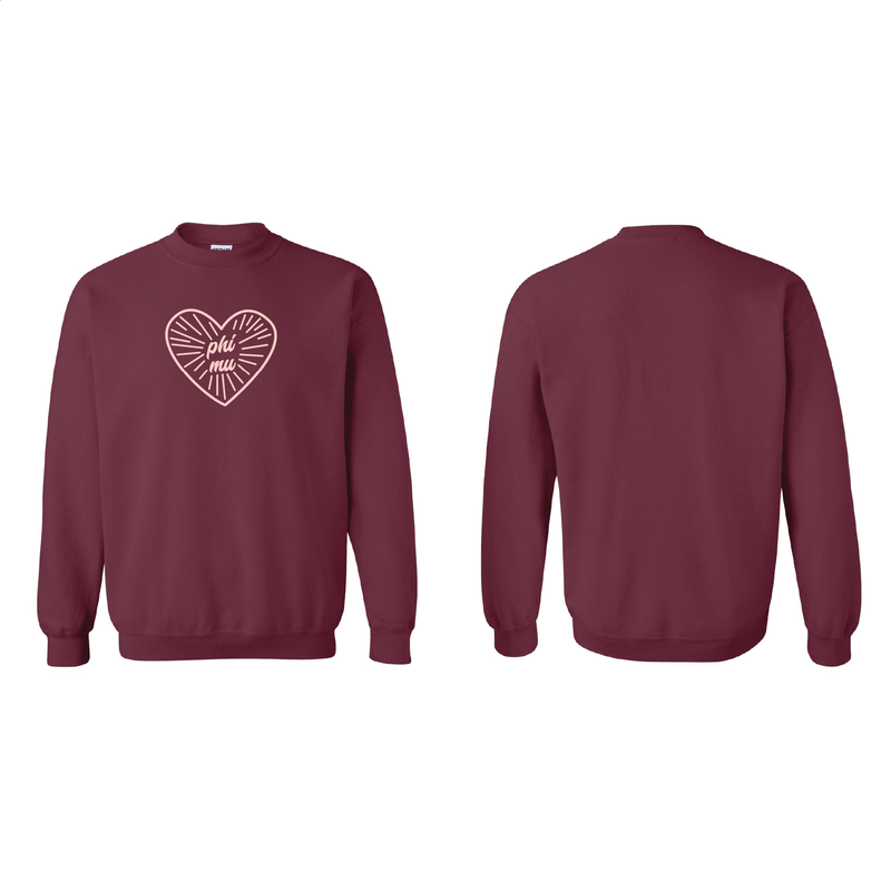Love More Sweatshirt (Sororities G-Z)
