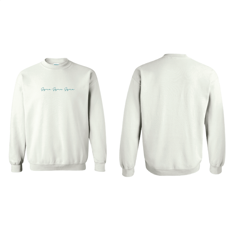 Cursive Sweatshirt (Sororities G-Z)