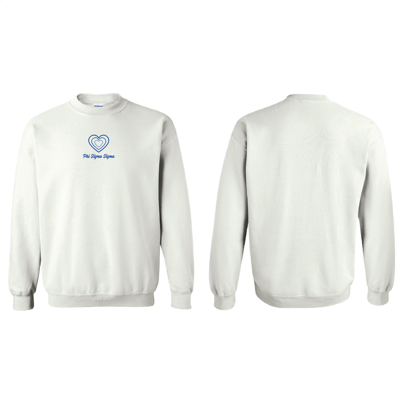 Heart Vibration Sweatshirt (Sororities G-Z)