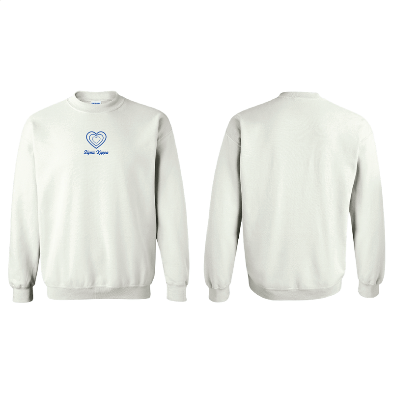 Heart Vibration Sweatshirt (Sororities G-Z)