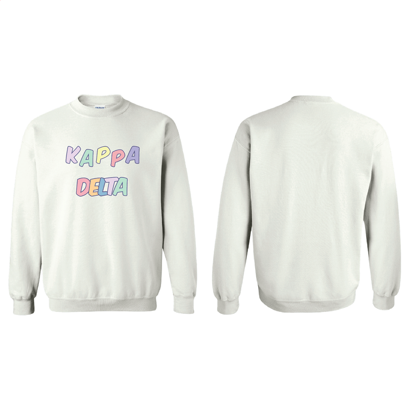 Happy Sweatshirt (Sororities G-Z)
