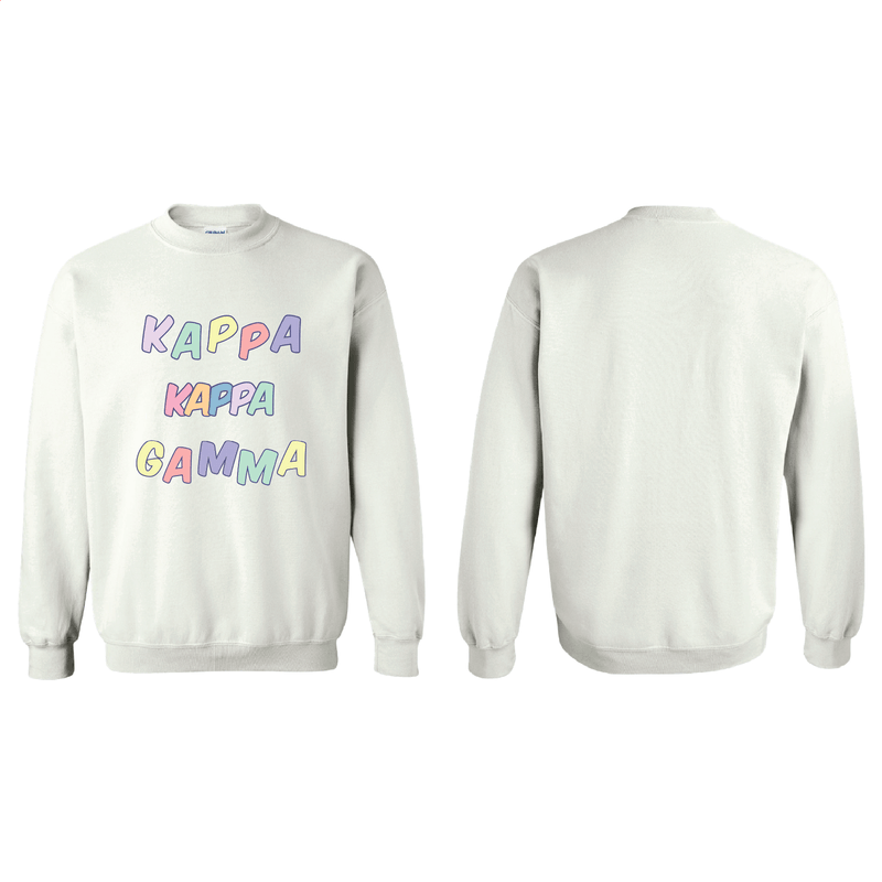 Happy Sweatshirt (Sororities G-Z)