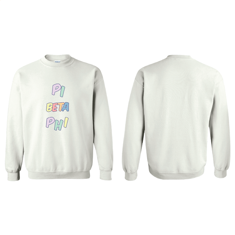 Happy Sweatshirt (Sororities G-Z)
