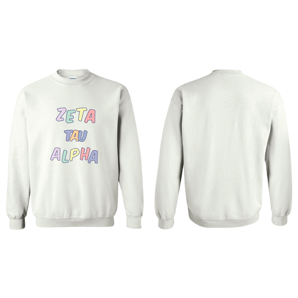 Happy Sweatshirt (Sororities G-Z)