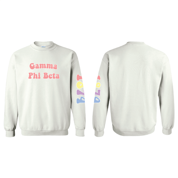 Pastel Sweatshirt (Sororities G-Z)