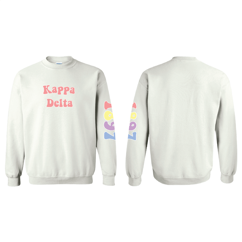 Pastel Sweatshirt (Sororities G-Z)