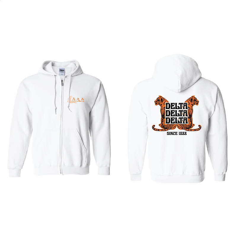 Tiger Full-zip Hoodie