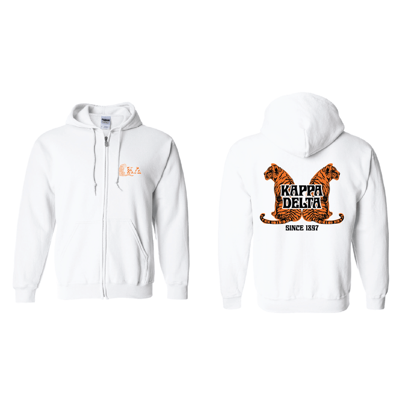 Tiger Full-zip Hoodie (Sororities G-Z)