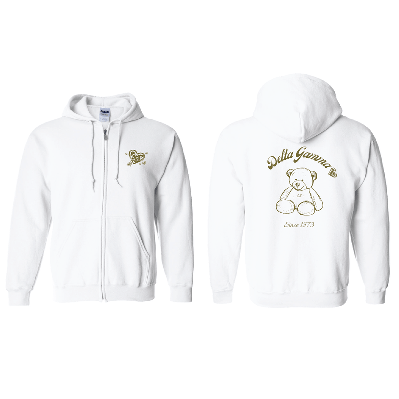 Bear Full-zip Hoodie