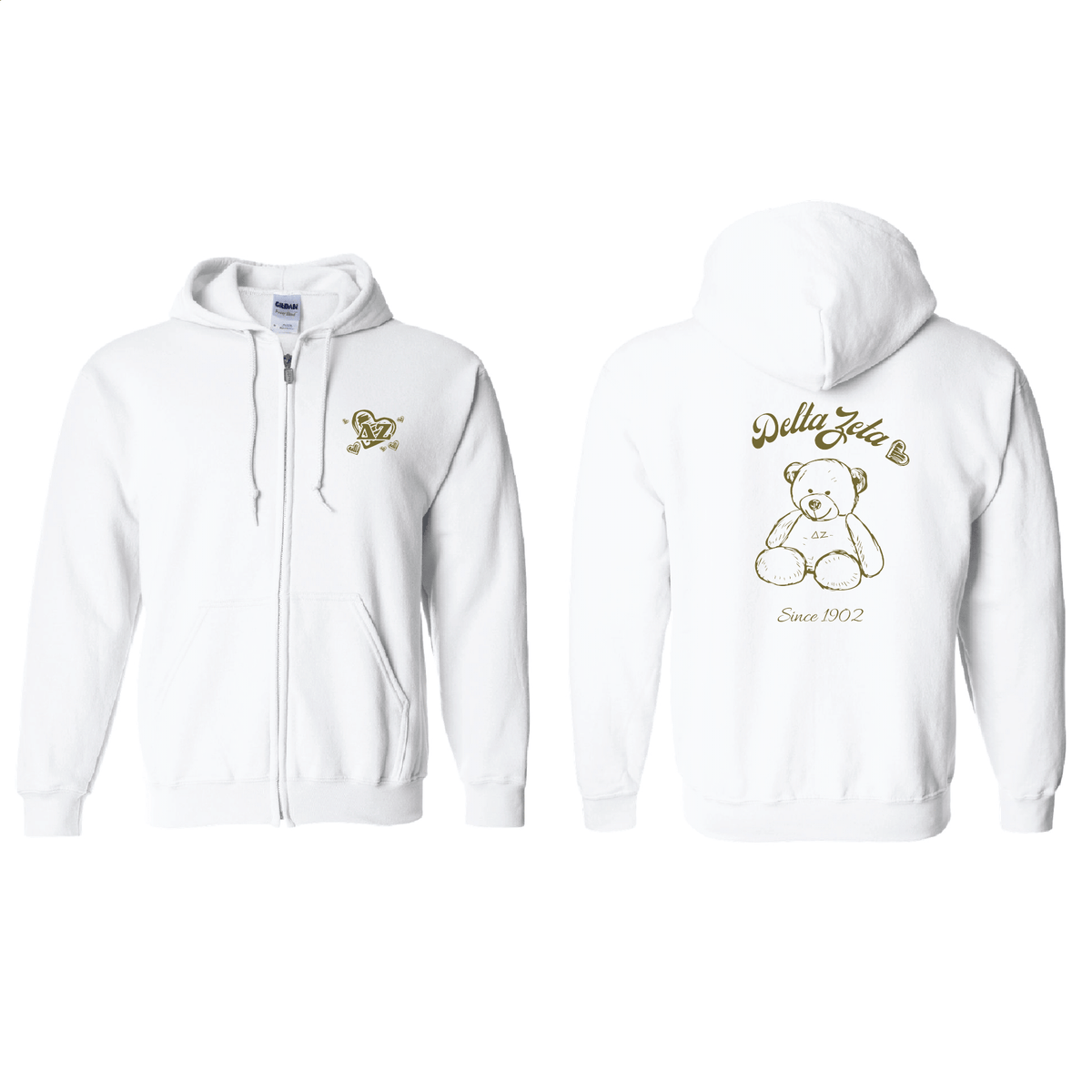Bear Full-zip Hoodie