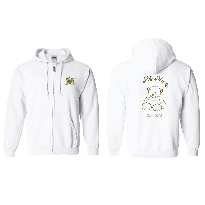Bear Full-zip Hoodie (Sororities G-Z)