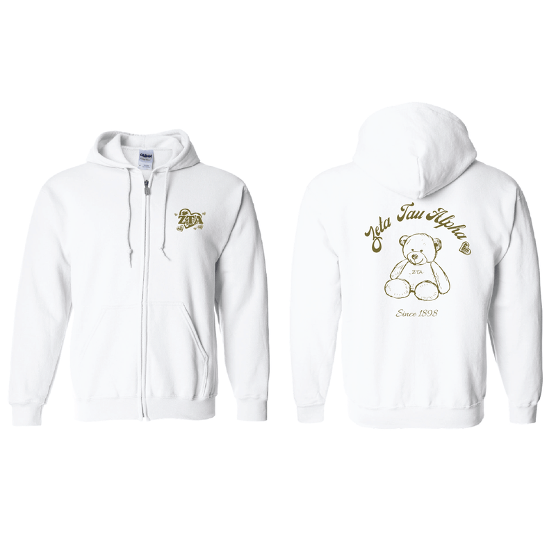Bear Full-zip Hoodie (Sororities G-Z)