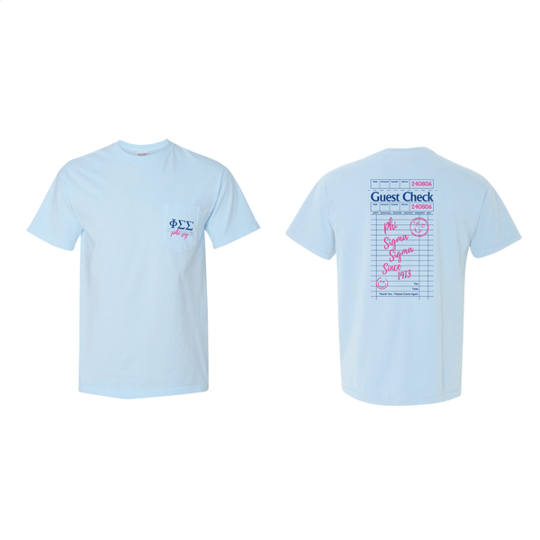 Guest Check T-Shirt (Sororities G-Z)