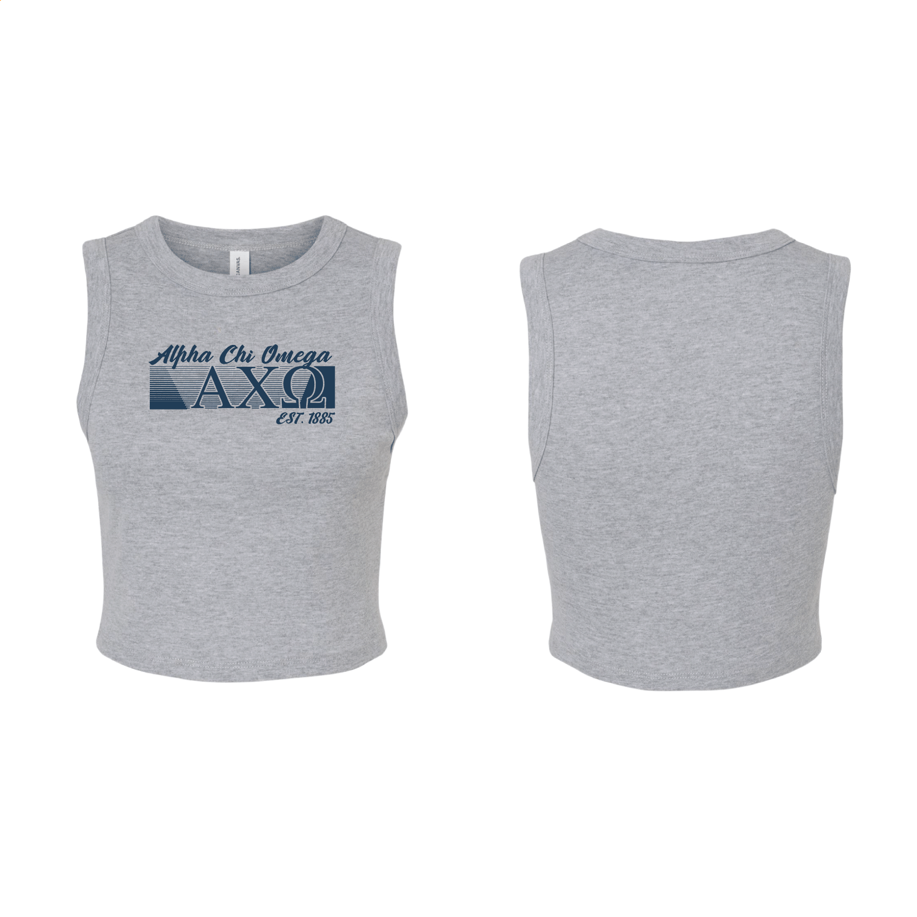 Motion Letters Muscle Crop Tank