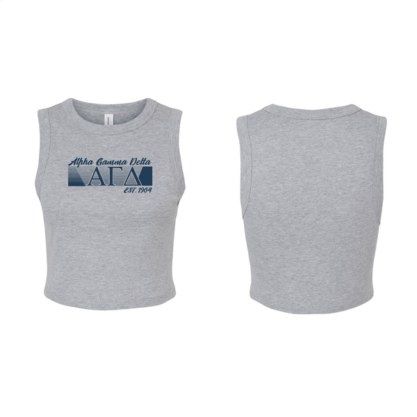 Motion Letters Muscle Crop Tank