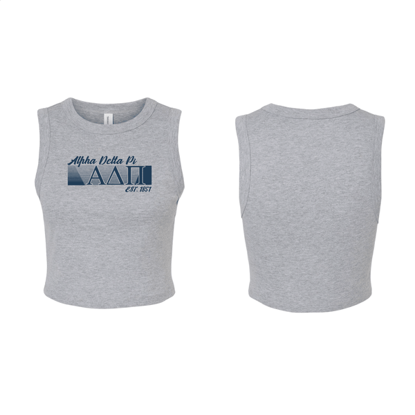 Motion Letters Muscle Crop Tank