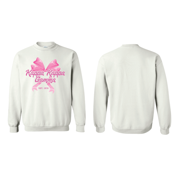 Pink Coquette Sweatshirt (Sororities G-Z)