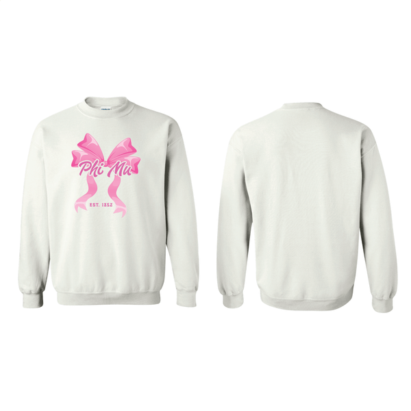 Pink Coquette Sweatshirt (Sororities G-Z)