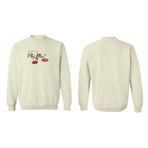 Cherries Sweatshirt (Sororities G-Z)