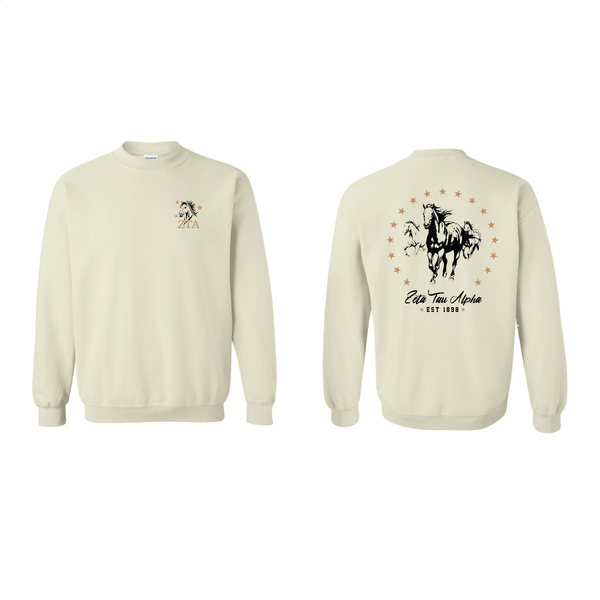 Wild Pony Sweatshirt (Sororities G-Z)