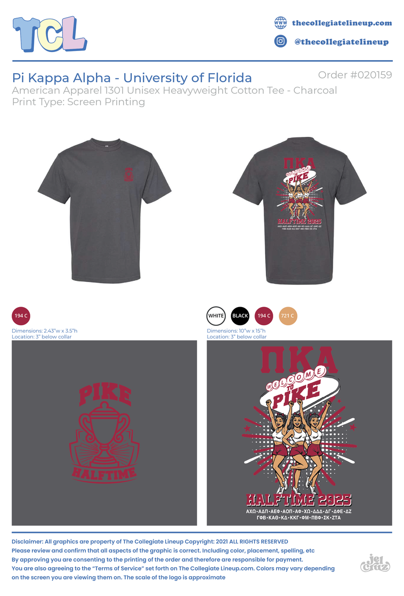 Pi Kappa Alpha  University of Florida  #20159