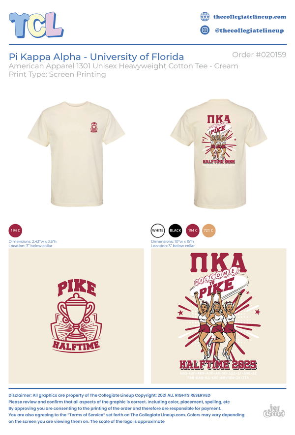 Pi Kappa Alpha  University of Florida  #20159