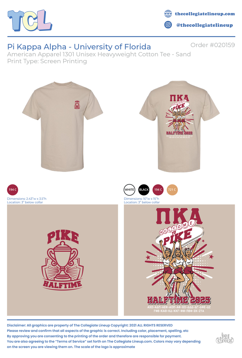 Pi Kappa Alpha  University of Florida  #20159