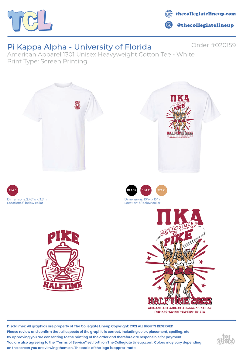 Pi Kappa Alpha  University of Florida  #20159