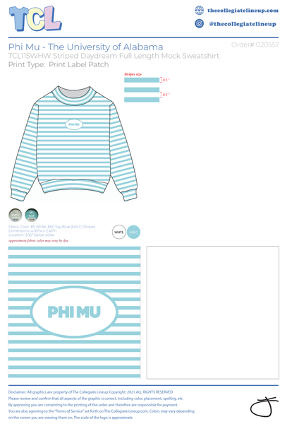 Phi Mu University of Alabama #20557