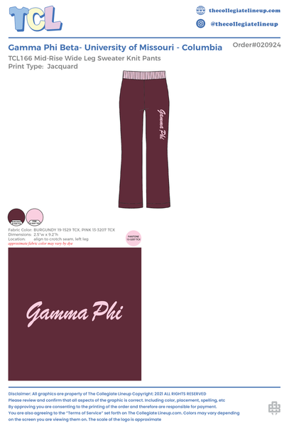 Gamma Phi Beta University of Missouri - Columbia #20924