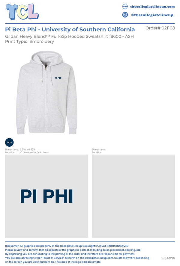 Pi Beta Phi University of Southern California #21108