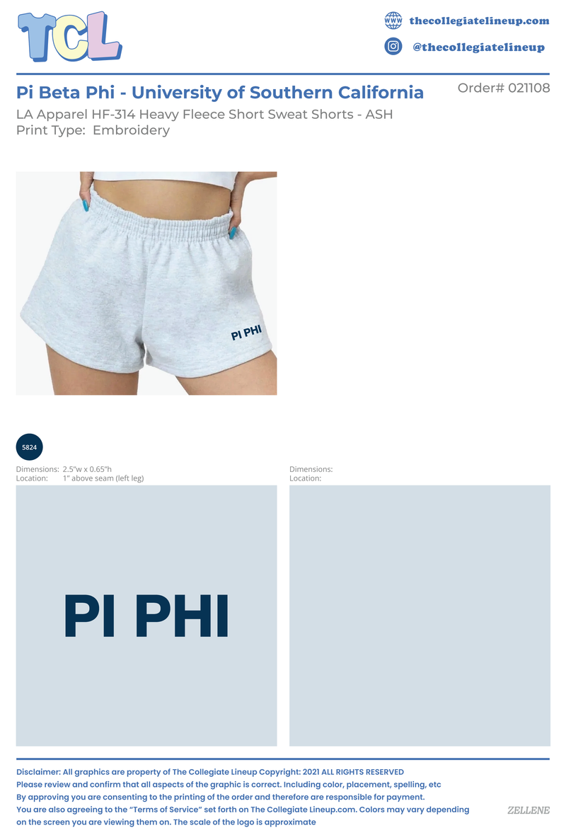 Pi Beta Phi University of Southern California #21108