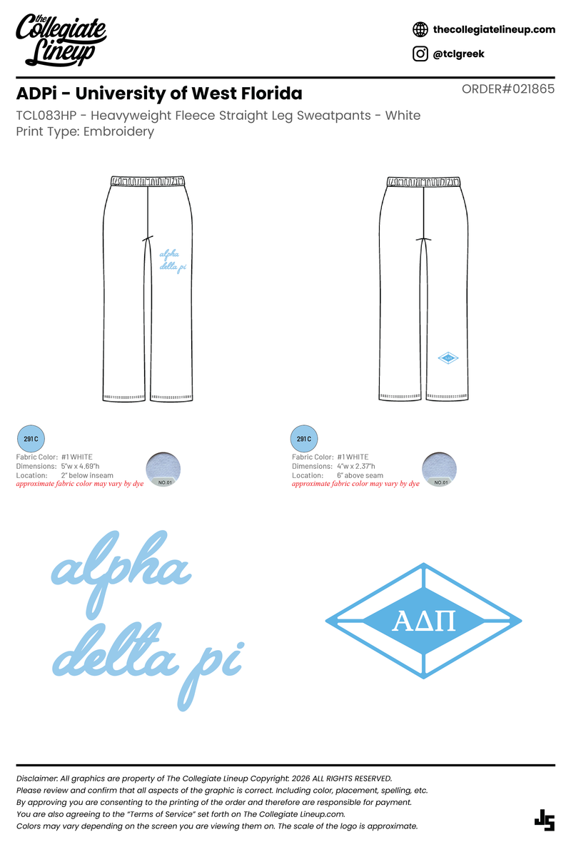 ADPi University of West Florida #21865