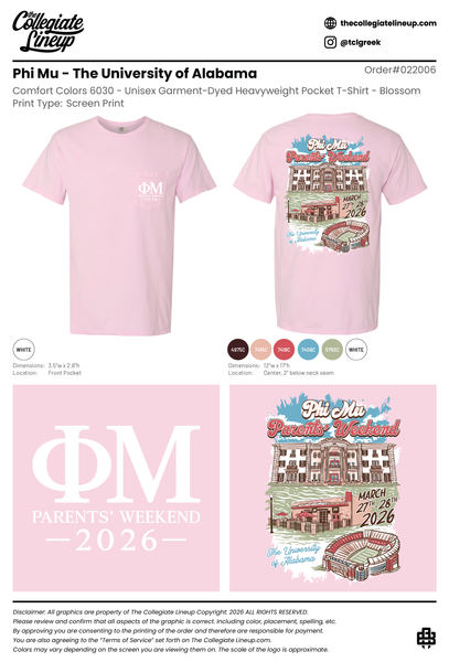 Phi Mu Alpha Sinfonia The University of Alabama #22006