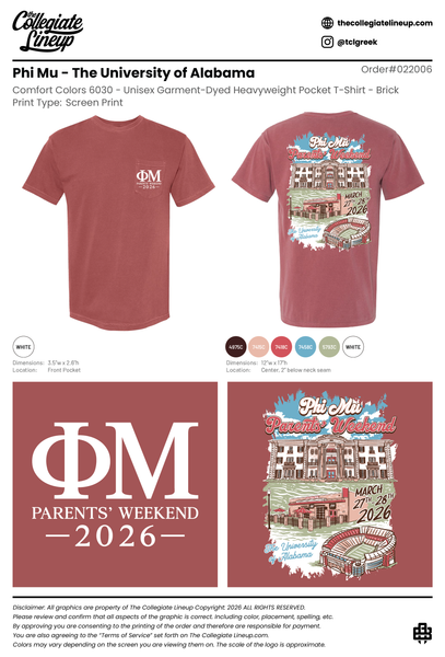 Phi Mu Alpha Sinfonia The University of Alabama #22006