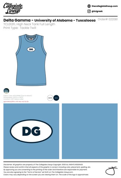 Delta Gamma University of Alabama - Tuscaloosa #22081