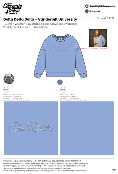 Delta Delta Delta Vanderbilt University #22111
