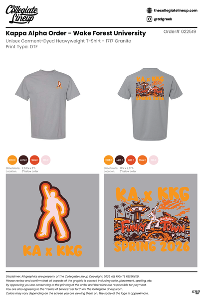 Kappa Alpha Order Wake Forest University #22519