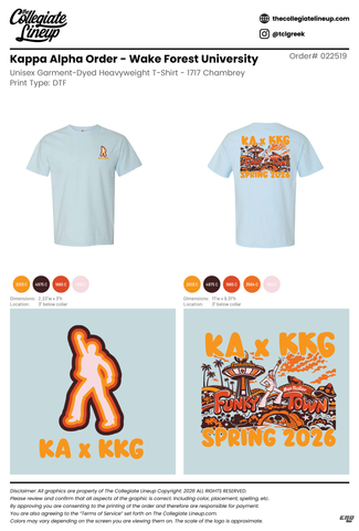 Kappa Alpha Order Wake Forest University #22519