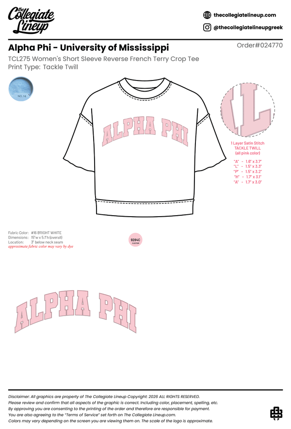 Alpha phi University of Mississippi #24770