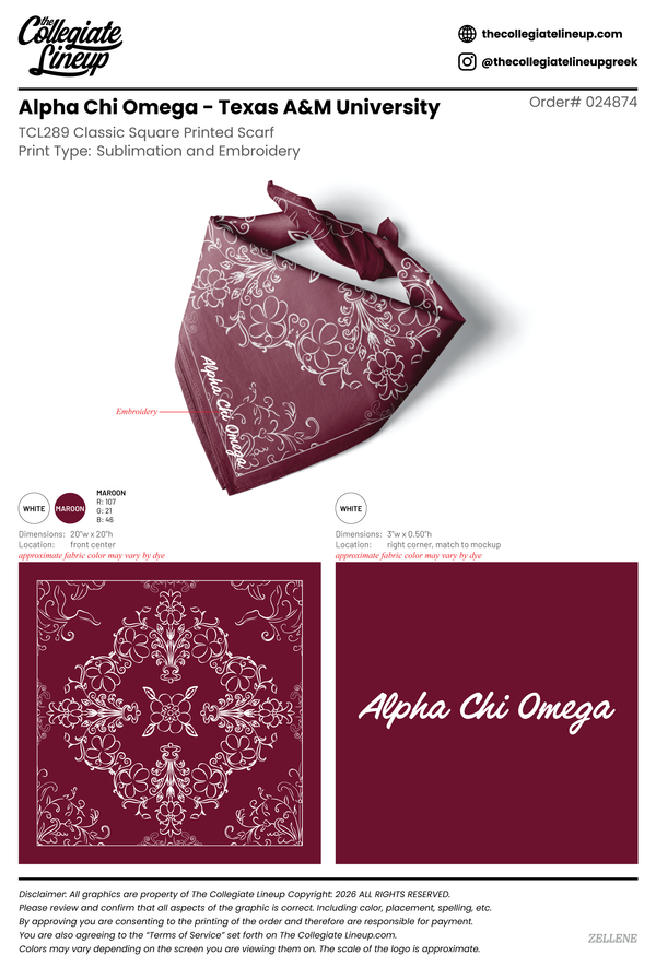 Alpha Chi Omega Texas A&M University #24874