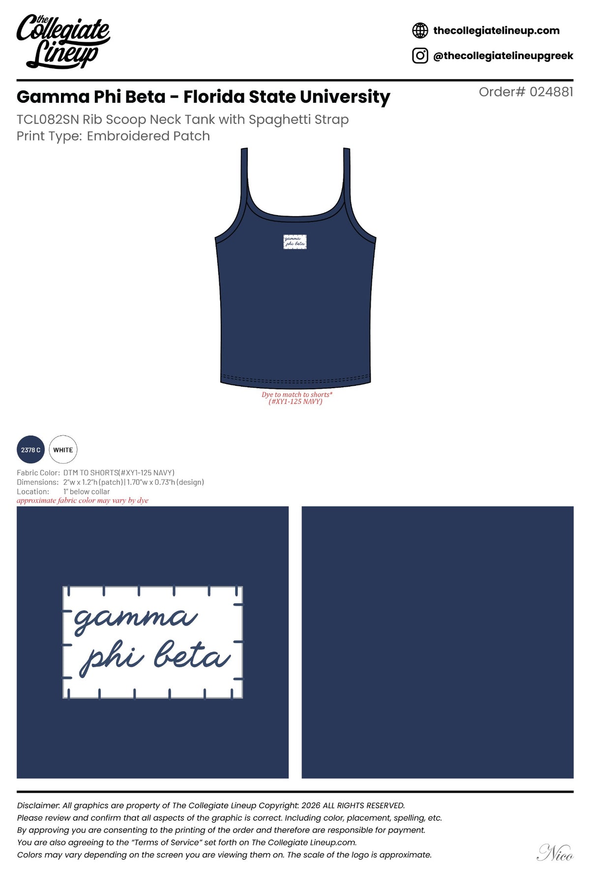 Gamma Phi Beta Florida State University #24881
