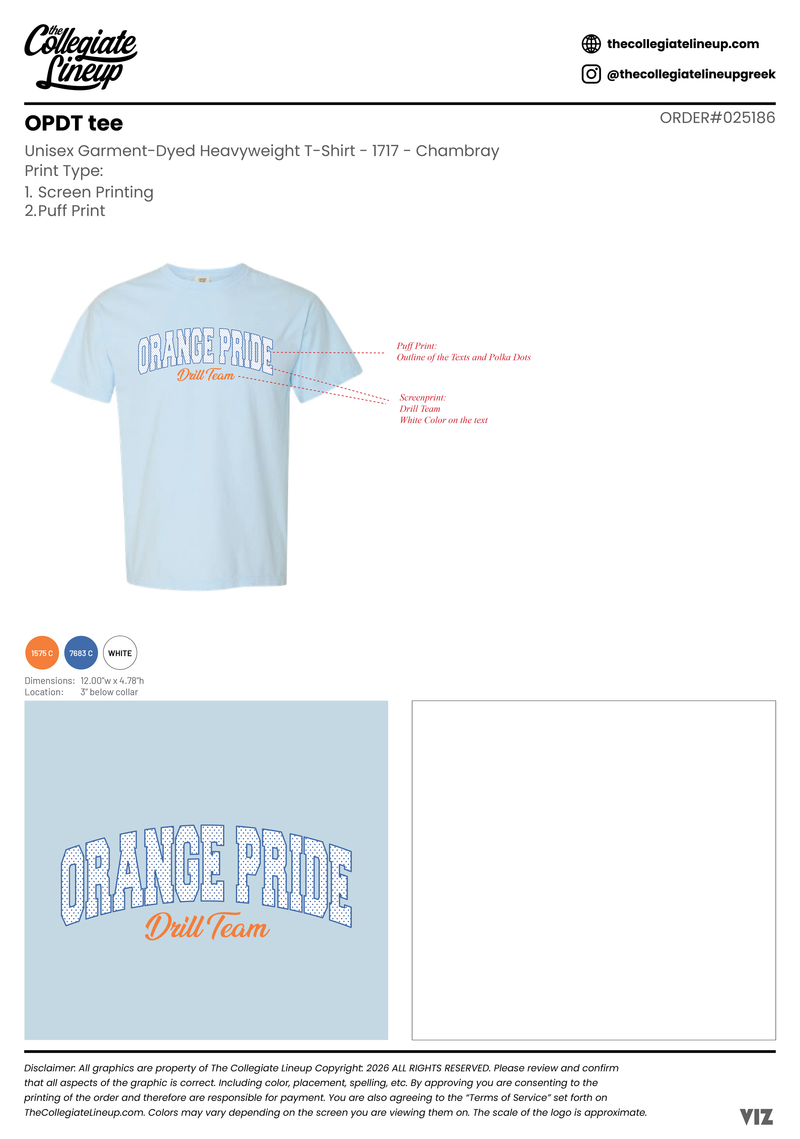 OPDT Tee #25186 Shirt