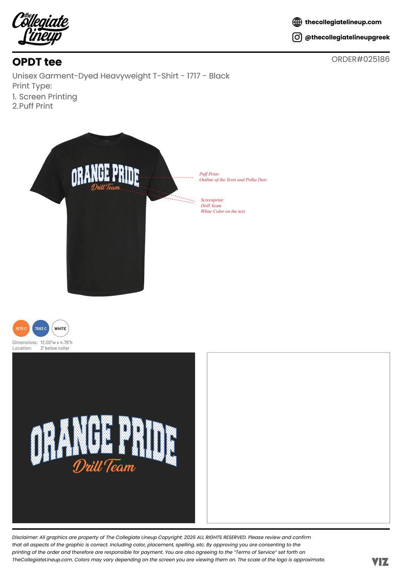 OPDT Tee #25186 Shirt
